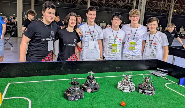 Bodensee Koalas Soccer Teambild - Roboter AG Markdorf