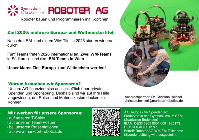 Sponsoren-Flyer-Roboter-AG Markdorf