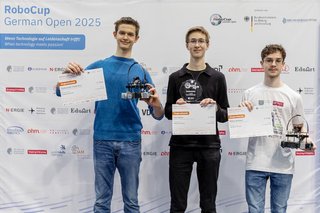 Zweite Deutsche Meister RoboCup German Open 2025 - Soccer 2:2 Lightweight - Bodensee Drachen