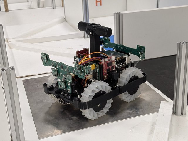 Roboter des Teams Bodensee Beavers