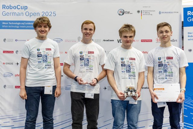 Bild Deutsche Meister RoboCup German Open 2025 - Rescue Maze - Bodensee Dogs 