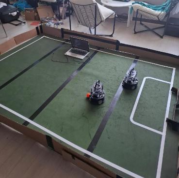 WM Incheon provisorisches Spielfeld WM Incheon provisorisches Spielfeld